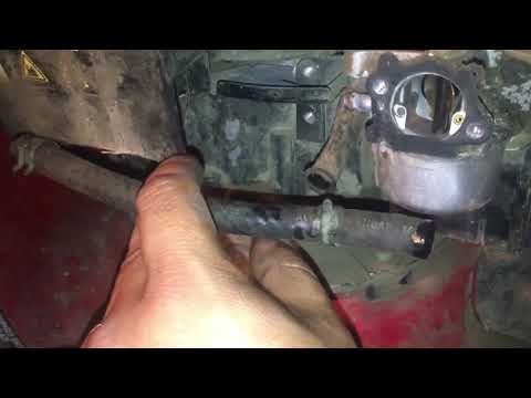 The lawnmower starts but shuts down after 2 or 3 minutes. Here's the solution.