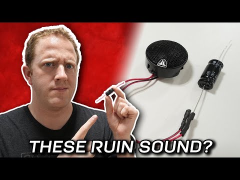 MISTAKE to recommend these? Tweeter Protection Capacitor Test!