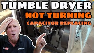 Tumble Dryer Not Turning Error Code - How to Replace Capacitor (Whirlpool, Bauknecht, Laden, Maytag)