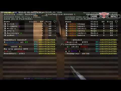 ET - INSIGNIA CADRE vs. IMPACT GAMING, Classic Games - QPAD Cup, 2007 [Enemy Territory]