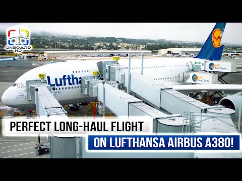 TRIP REPORT | Lufthansa A380 is Perfect for Long Haul | Munich to New York | Premium Economy
