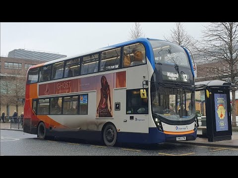 FULL THRASH: Journey on Route 22 | SN69ZPW/11292 - Stagecoach North East: ADL E40D/ADL Enviro 400MMC