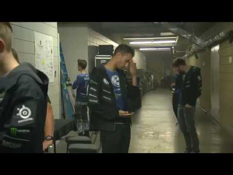 Arteezy llora al ser eliminado del ti7