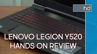 Video thumbnail for Lenovo Legion Y520 Gaming Laptop Hands On Review! by BTNHD