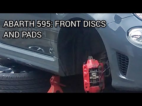 Abarth 595: front brakes