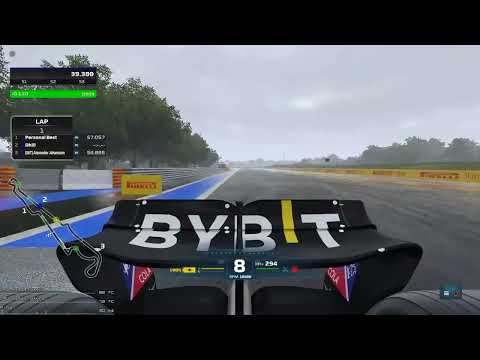 F1 22 FRANCE WORLD RECORD WET HOT LAP | 1:42.958