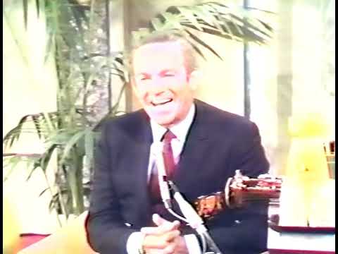 THE STEVE ALLEN SHOW 1968 - host Steve Allen with comedian Jack Carter