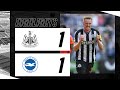 Newcastle United 1 Brighton and Hove Albion 1 | Premier League Highlights