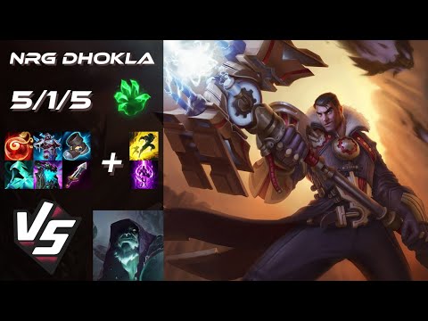 NRG Dhokla TOP Jayce vs Yorick - NA Challenger Patch 14.24