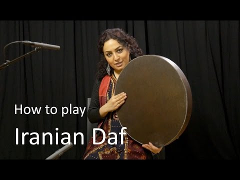 Learn to play Iranian Daf - with Naghmeh Farahmand