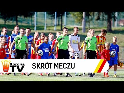 1/16 PP: Wda Świecie - Korona Kielce 0:1 - skrót meczu (11.08.2015 r.)