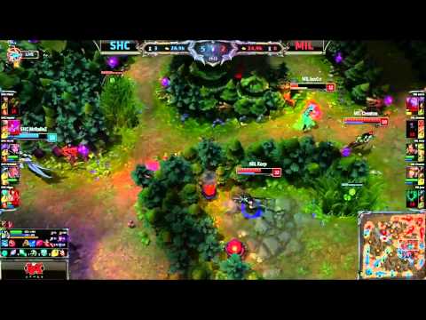 [2014 EU LCS W9] SHC VS Millenum Highlights