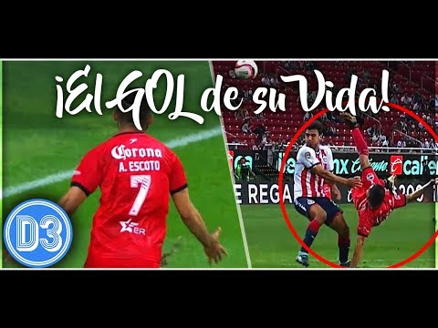 GOLAZO DE ESCOTO! With this beauty, Amaury Escoto (Lobos BUAP) Defeats Chivas and Pizarro ★ D3D2