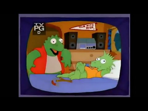 No te abrontosauries viejo! Dinosaurios - Los Simpson