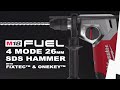 Перфоратор акумуляторний SDS-Plus з системою видалення пилу M18 ONE FHX DEL-552C FUEL MILWAUKEE 4933478506