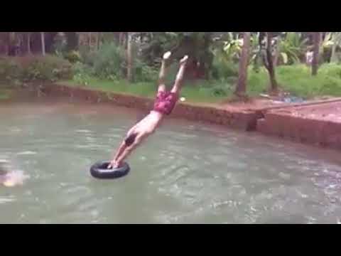 This Guy should participate in Olympics!