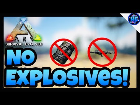 Ark survival evolved - How to raid ANY base WITHOUT Explosives! (still working)