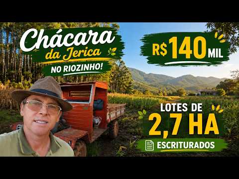 [1108] CHÁCARA NO RIOZINHO 2,7 HA ESCRITURA ÁGUA, LUZ, EUCALIPTO, ROÇAS, AÇUDE R$ 140 MIL #Riozinho