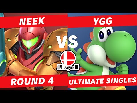 Neek (Samus) vs ygg (Yoshi, Ness) - JMLeague3 Round 4