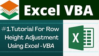 Adjust Row Height in excel in Excel by Using VBA Macro | Excel AutoFit Row Height