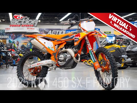 2025 KTM 450 SX-F Factory Edition | Virtual Walkaround