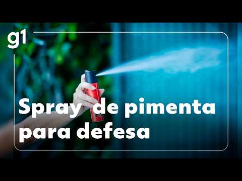 Começa a valer lei que autoriza venda de spray de pimenta para mulheres