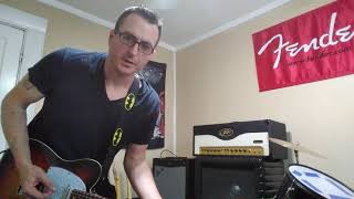 Video thumbnail for 1962 Fender Telecaster Custom Deluxe Reissue w/ Dimarzio Twang King by Karls Guitarls