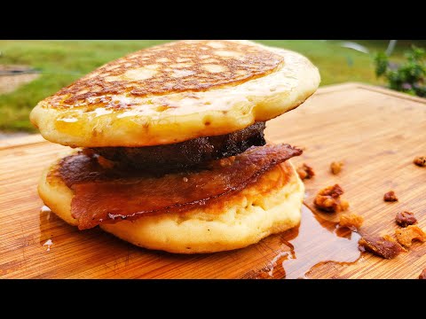 How to make The Pancake Burger