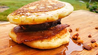 How to make The Pancake Burger