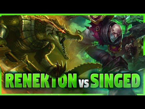 How To Carry With Renekton vs Singed in Low Elo - Top Lane Renekton Guide