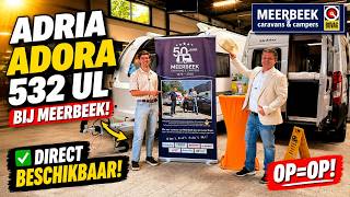 Adria Adora 532 UL FULL OPTIONS 2026 nu € 43.995,= extra voordeel € 5.204,=