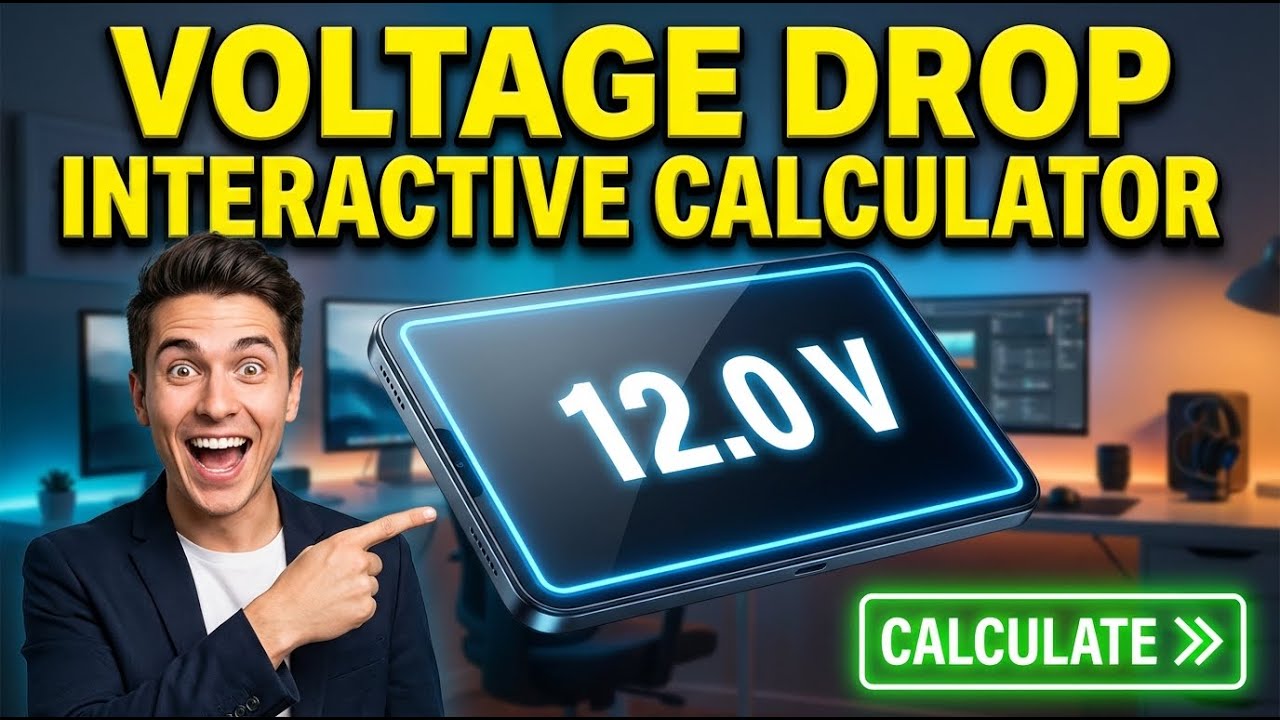Voltage Drop Interactive Calculator