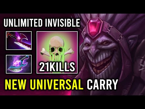 Unlimited Invisible 3 Sec CD Bad Juju Skill Refresh Universal Carry Mid Dazzle Dota 2