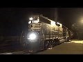 Chasing NYSW WS3 2 13 2 14 2019 With NS GP38 2 5291 And CSX GP40 2 4423