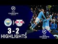 Manchester City VS RB Leipzig - Game Highlights UEFA Champions League 2023-2024