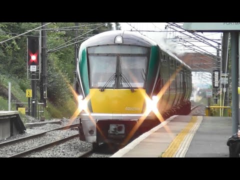 Irish Rail 22000 Class Intercity Train 22344 - Portmarnock Station, Dublin