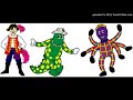 Captain Feathersword Dorothy The Dinosaur Henry The Octopus Run Around Run Run