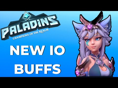 NEW IO FEELS AMAZING! | Paladins Gameplay
