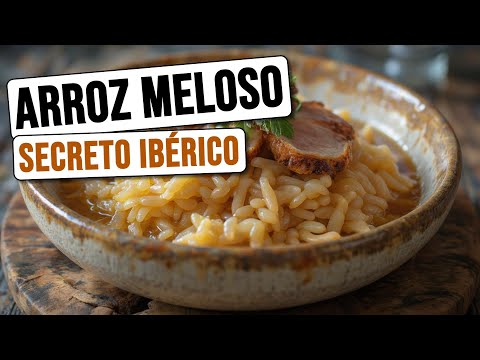 la MEJOR Receta de Arroz Meloso con Secreto Ibérico (Método Rápido)