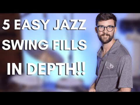 5 Jazz Swing Fills | They're EASY!!