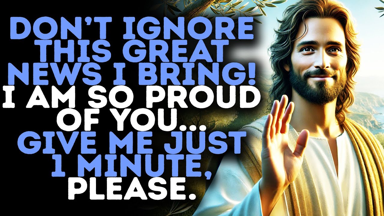 God Warns: "DON’T IGNORE THIS GREAT NEWS I BRING… I MUST SPEAK WITH YOU" /Gods Message Now/God Says