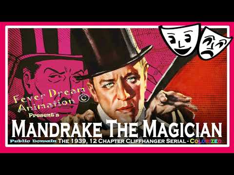 Mandrake the Magician  #1939  Chapter 7 - Gamble for Life #colorized  #movie #series