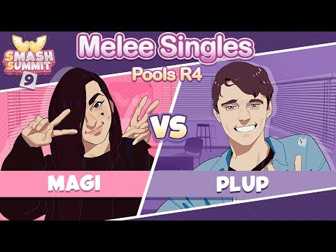 Magi vs Plup - Swiss Pools: Round 4 Melee Singles - Smash Summit 9 | Falco vs Sheik