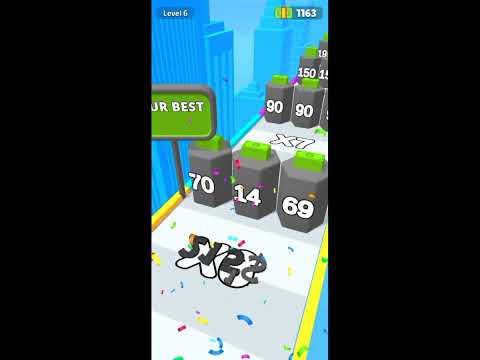 Digit Shooter 3D Part-1 - Mobile Gameplay (ios, android)