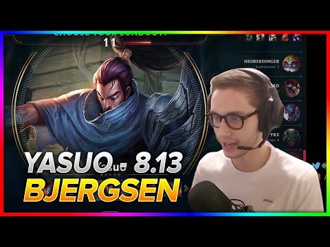 713. Bjergsen - Yasuo vs Fizz - Mid | S8 Patch 8.13 - NA Challenger - July 9th, 2018