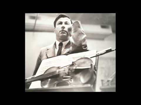 Milstein plays bach, sonata #1 ,presto (mvt 4)