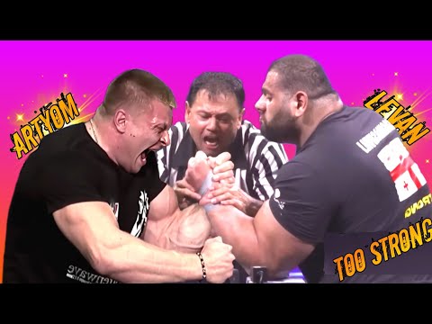 ARTYOM Morozov Surprised Levan Saginashvili With His Strength | Levan vs Artyom