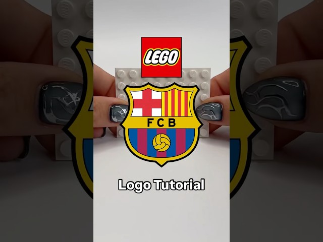 Vídeo relacionado con Foco Producto Oficial Licenciado FC Barcelona BRXLZ Modelo de Juguete de construcción 3D de fútbol