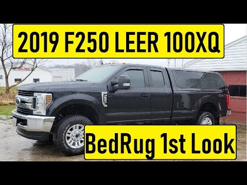 2019 F250 LEER Cap BedRug Overview