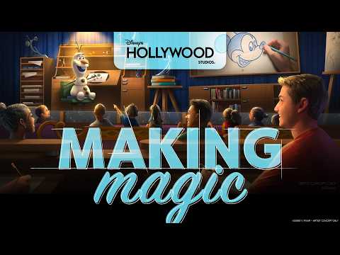 FIRST LOOK: Olaf Draws! Coming To The Magic of Disney Animation | Disney's Hollywood Studios